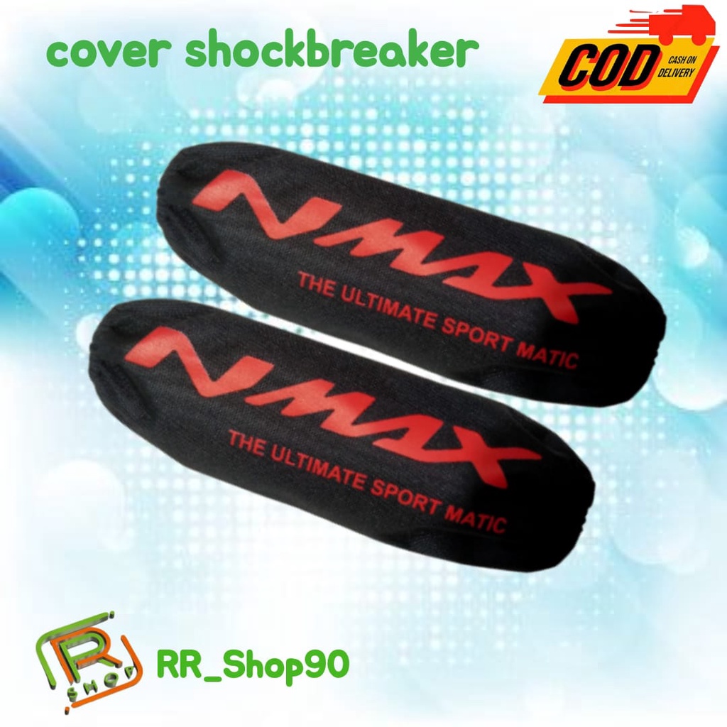 SARUNG SHOCKBREAKER/COVER SHOCKBREAKER SHOCK MOTOR SEPASANG (KANAN dan KIRI)NMAX/AEROX/PCX 150