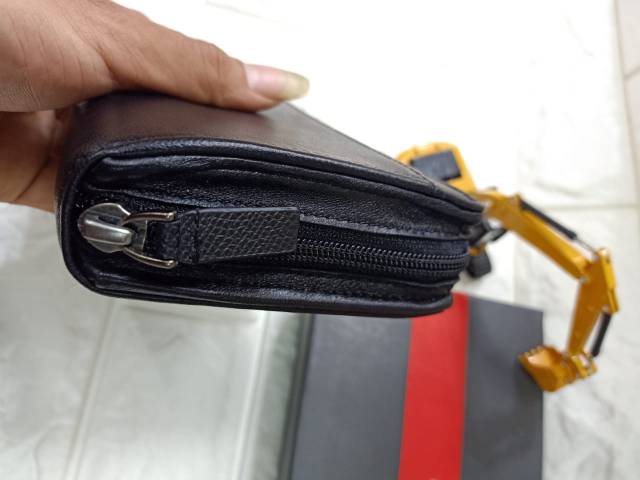 Dompet Tumi Zipper Leather Mirror Quality