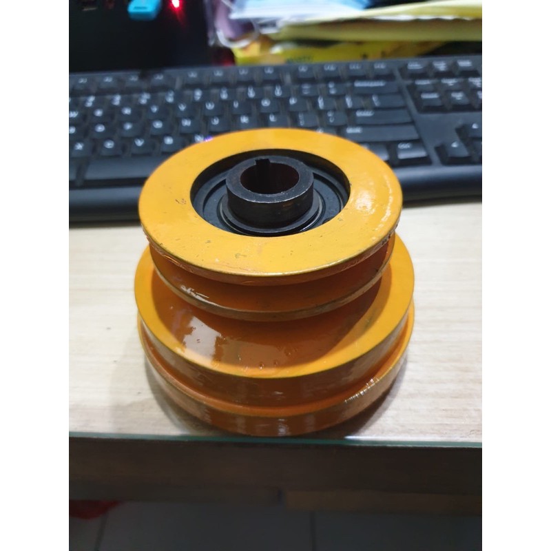 Kopling puli / coupling pulley untuk mesin stamper kodok