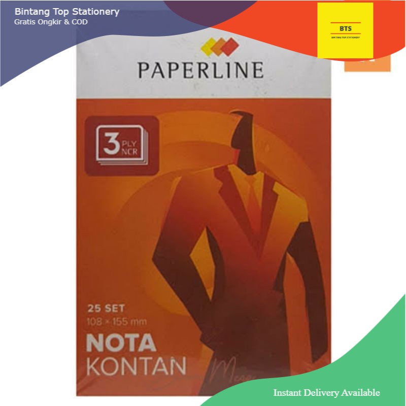 

[BTS] Nota Kontan Kecil 3 ply PAPERLINE