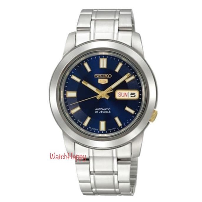 Seiko 5 SNKK11K1 Automatic Blue Dial Stainless Steel Original snxs77 Termurah