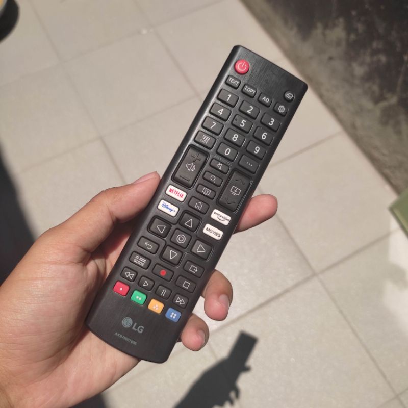 Remote TV LG Ori 100% Smart TV Terbaru Dengan Netflix,Disnep +,Prime Video & Movies AKB76037606 - Re