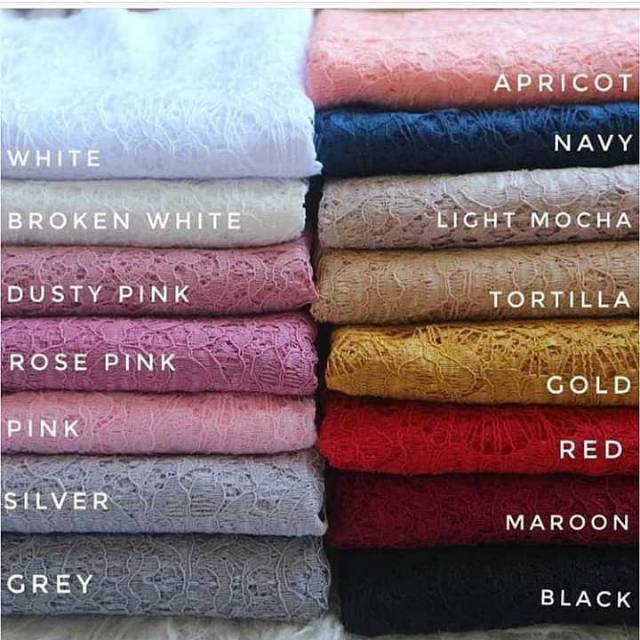 Kain brokat 2 meter Yuli