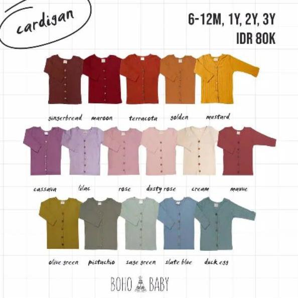 ➳ SOLERAM - Cardigan Bohobaby ♞