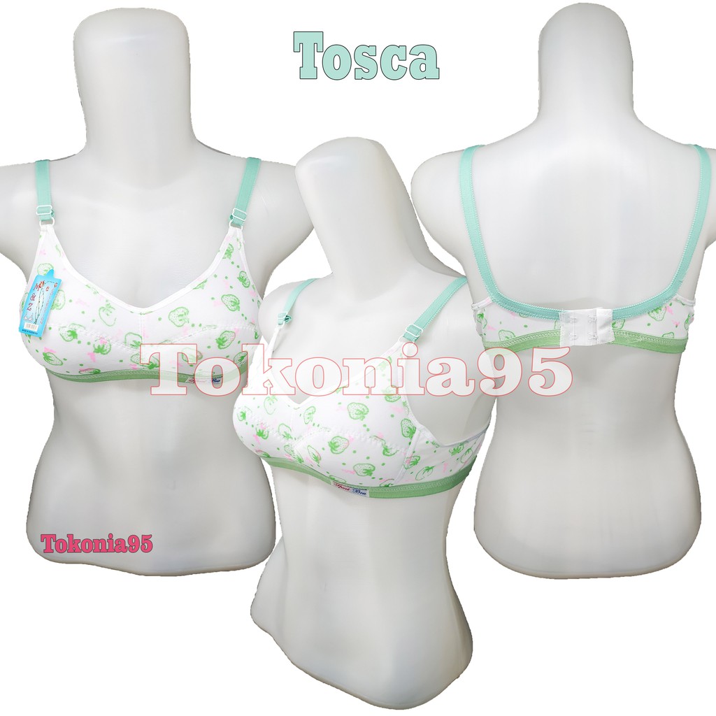 Sport Bra Remaja ABG - Bra Ukuran 32 34 36 38- Miniset BusaTipis Motif Printing