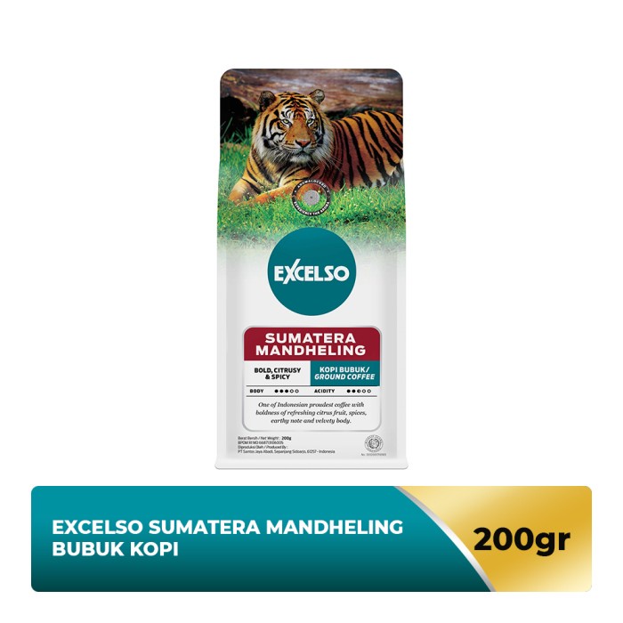 

EXCELSO Sumatera Mandheling - Bubuk Kopi 200 gr