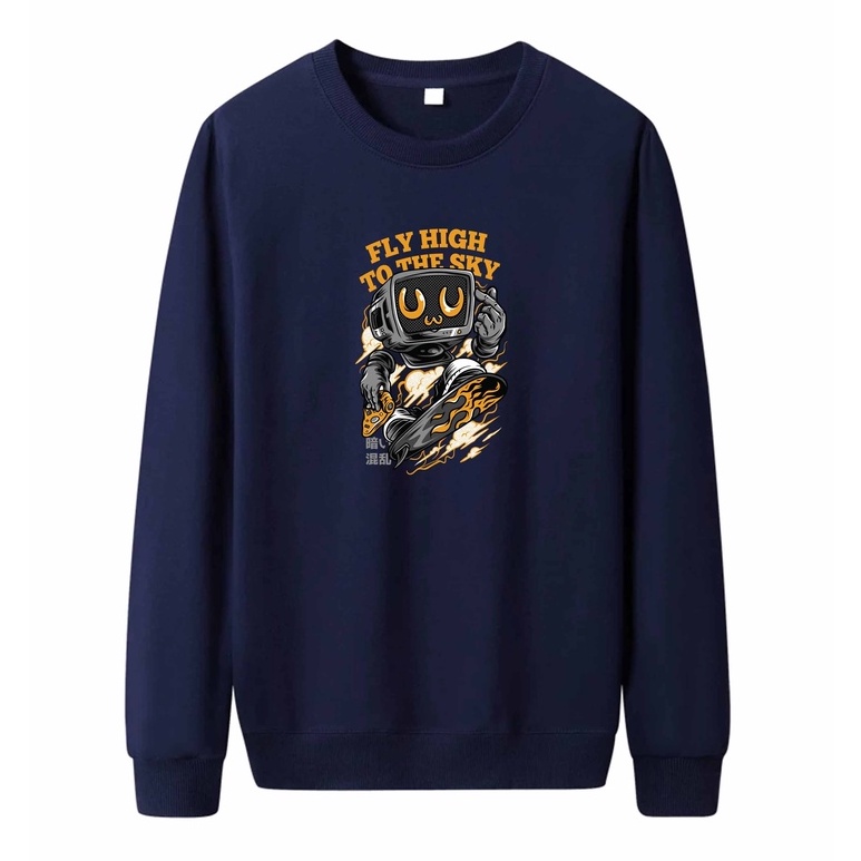 Sweater Pria Fly High Game Crewneck Pria M - XXL