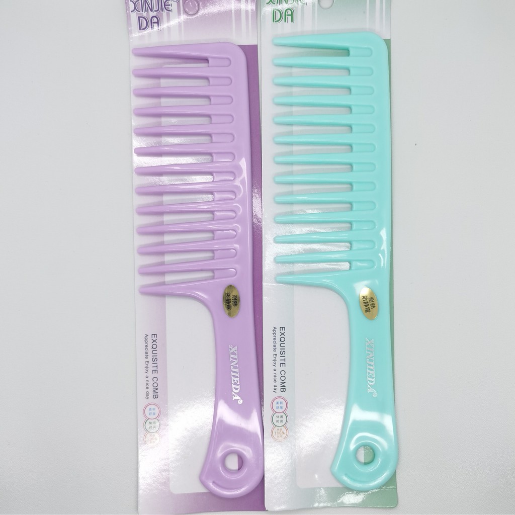 SISIR JARANG BESAR KOREA PREMIUM WARNA LUCU SISIR WANITA MURAH IMPORT RAMBUT IKAL KERITING TEBAL