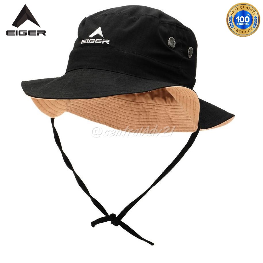 EIGER001 TOPI RIMBA 2 IN 1 |KHAKI|0909|ORIGINAL