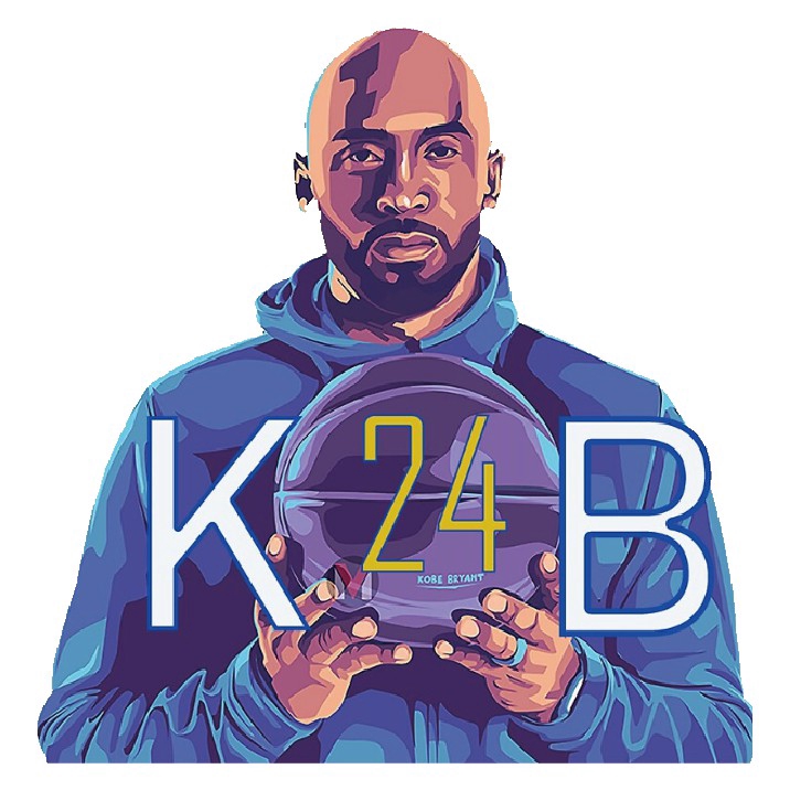 50 pcs Basketball Stickers Kobe Bryant Sticker Waterproof Kids Toy Stickers for Luggage Laptop Phone Skateboard Decal