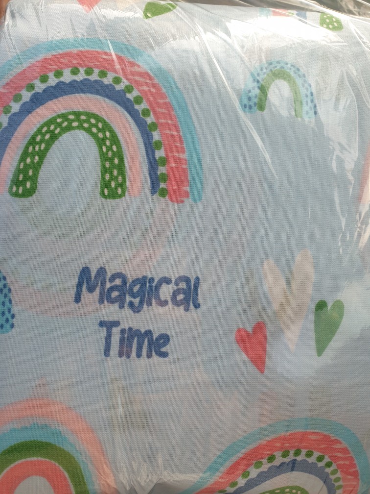Rainbow Story - Kain Sprei Katun Lokal Meteran Star Bintang Kecil