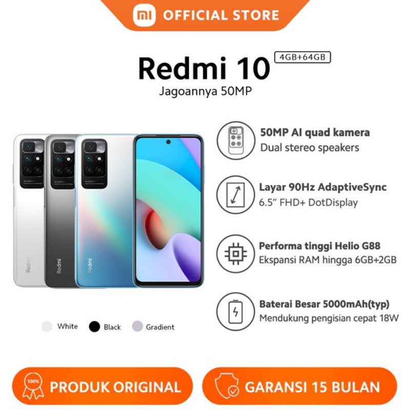 Xiaomi Redmi 10 RAM 4/64GB