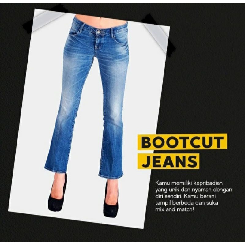 Jeans Bootcut Logo jeans
