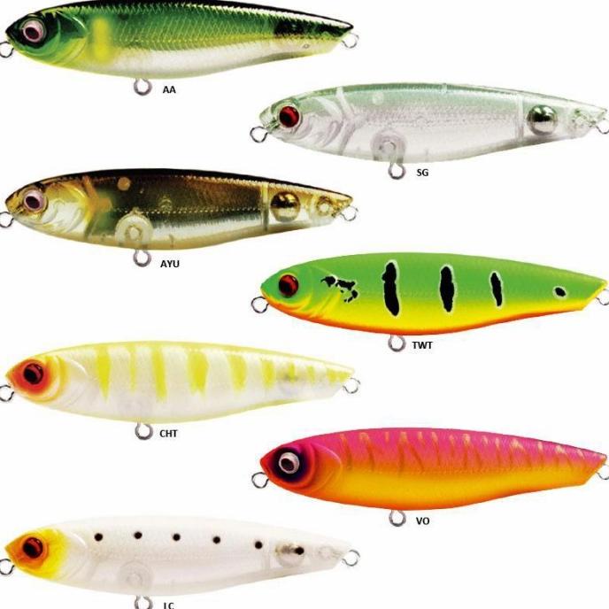 85mm Zerek Skittish Dog Lure -Col AYU-Walk The Dog Lure -Hard Body Fishing  Lure