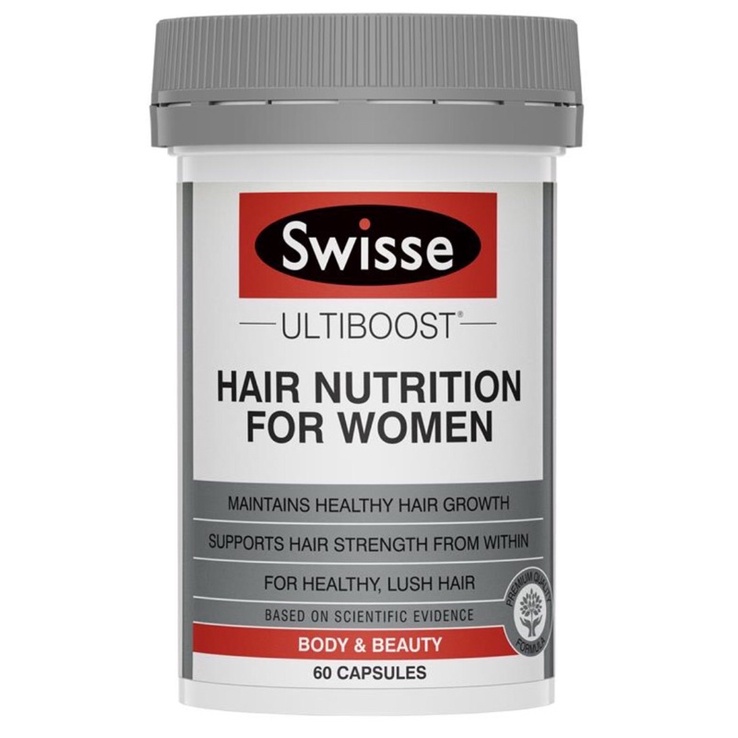 Swisse Ultiboost Hair Nutrition for Women 60 Capsules