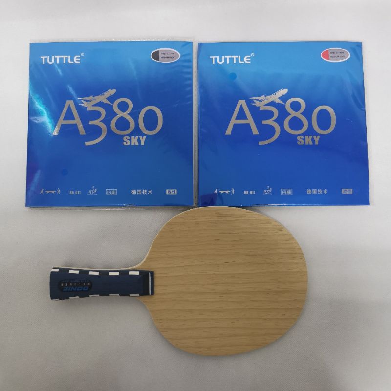 DONIC - Paket raket pingpong Allround Donic Waldner plus karet Set