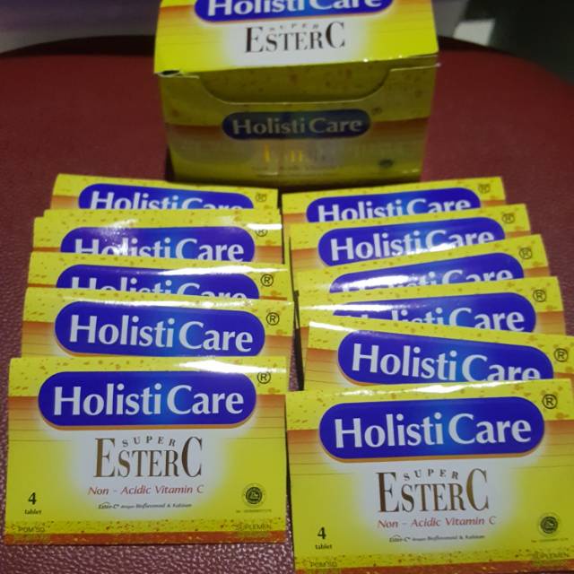 HOLISTICARE SUPER ESTER C VITAMIN C STRIP VITAMIN DAYA TAHAN TUBUH