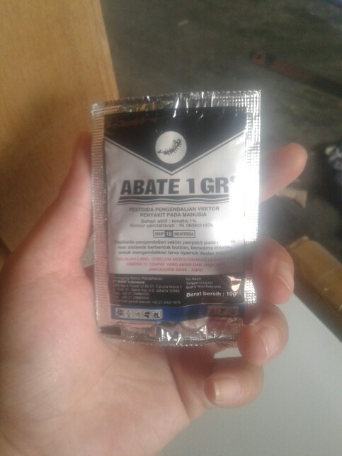 Obat Jentik Jentik Abate 10 Gram 1gr Pembasmi Basmi Uget Uget Jumantik Nyamuk Dbd Ampuh Terlaris