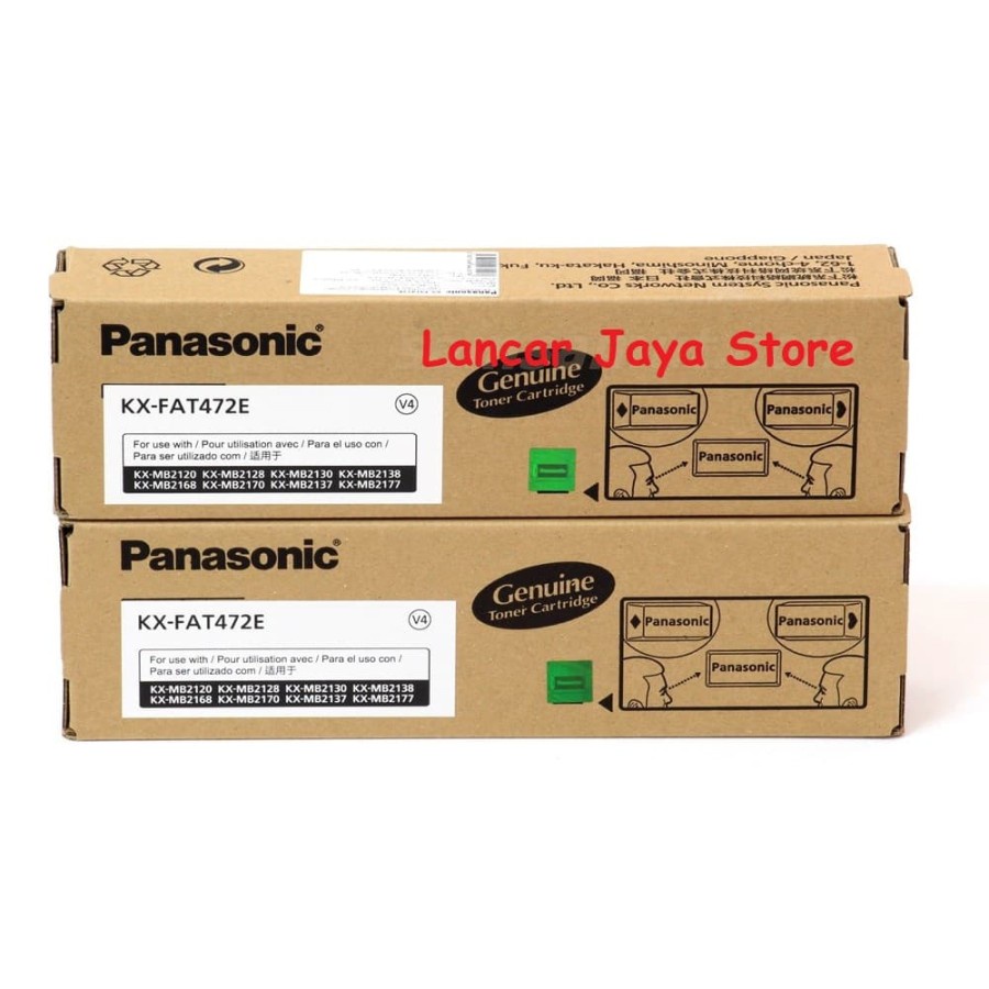 Toner Fax Panasonic KX-FAT472E DIJAMIN ORIGINAL