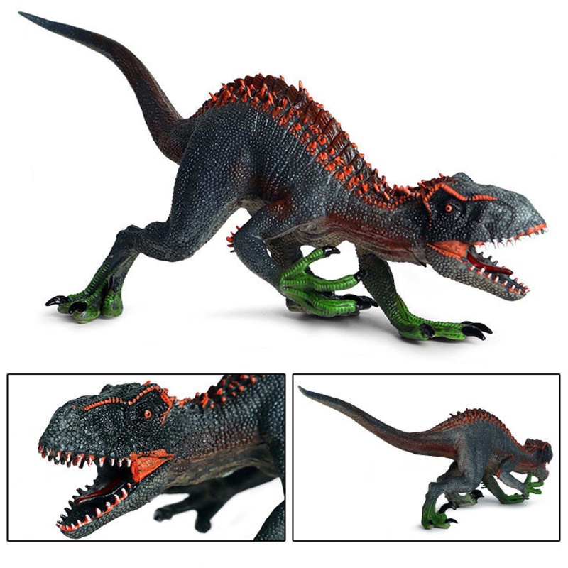 Mary Dinossauro Jurassiced Indominus Tyrannosaurus Rex Figure Model Dinosaurus Mainan Anak