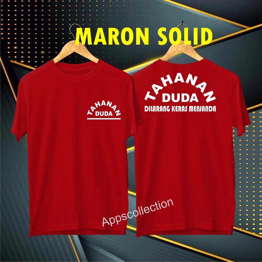 COD/KAOS Tahanan Duda  /KAOS EKSPRESI MURAH UNISEX 2023/KAOS HITS/KAOS PRIA BANDUNG/KAOS PRIA MURAH/KAOS DISTRO PRIA KAOS DISTRO WANITA KAOS TERMURAH PAKAIAN PRIA SANTAI KAOS RACUN SHOOPE