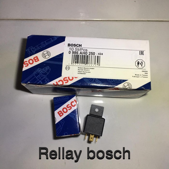 RELAY BOSCH KAKI 5 12V UNIVERSAL RELEY 12 VOLT ASLI ORI