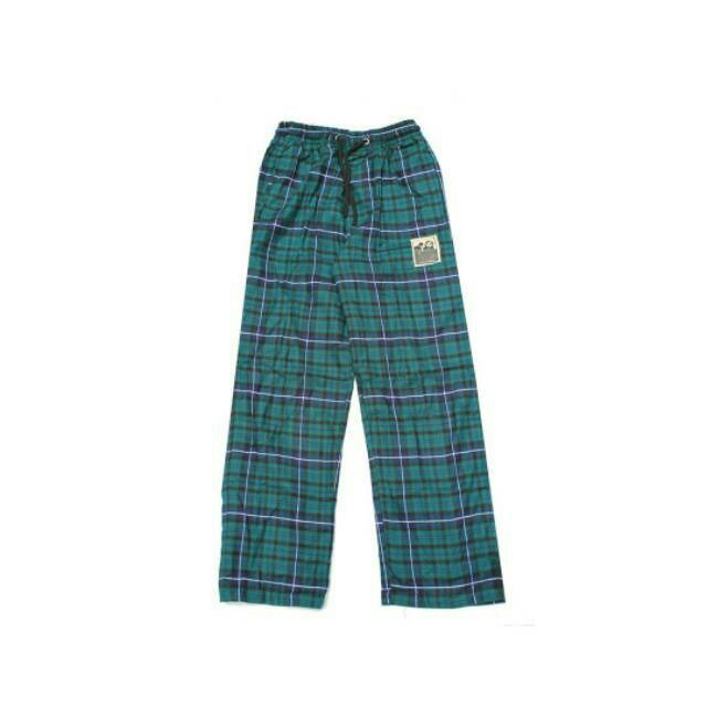 tartan long pants