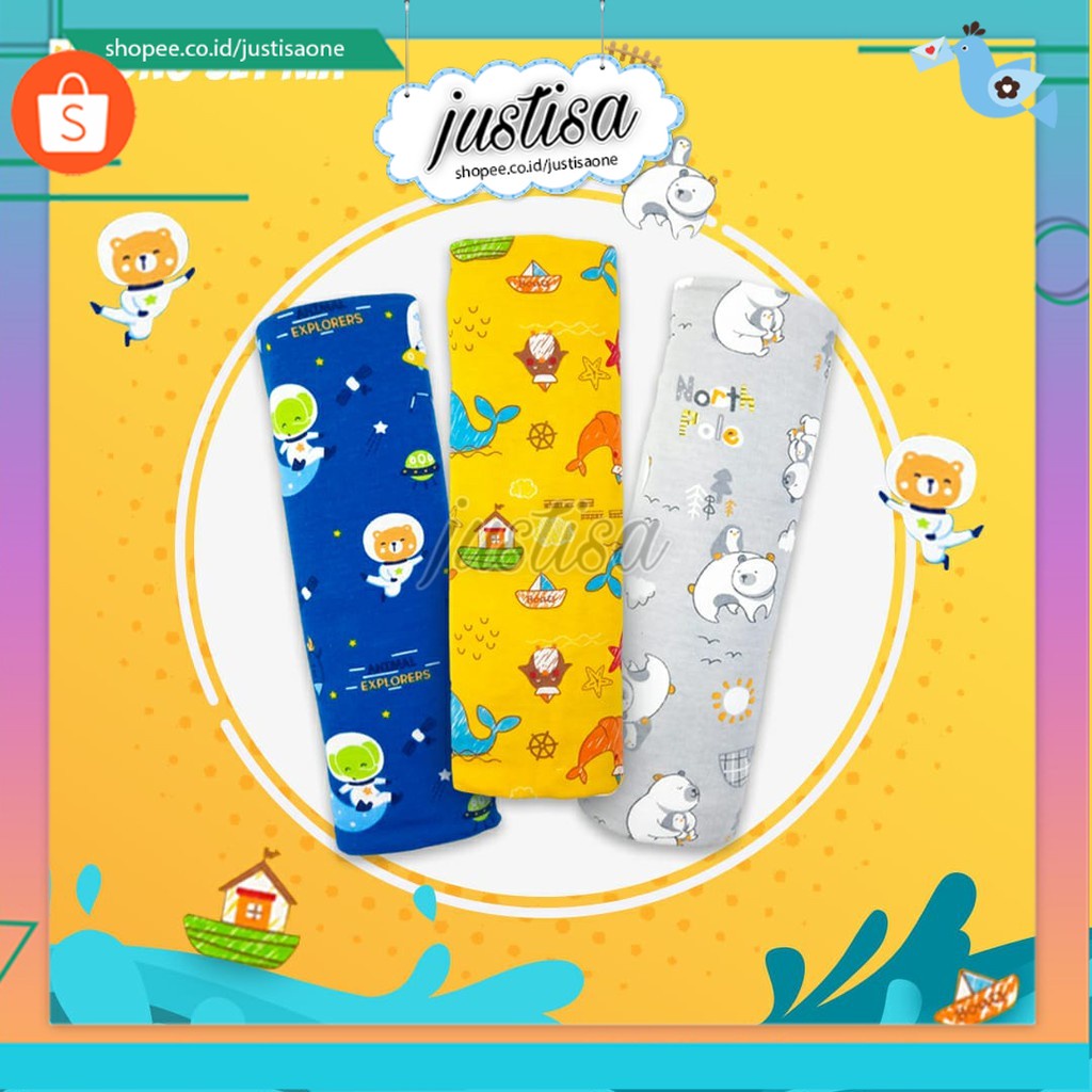 Promo !! BEDONG SET NIA FULL PRINT ISI 3 - BEDONG DAN SELIMUT BAYI VINATA FULL PRINT - BEDONG BAYI HALUS