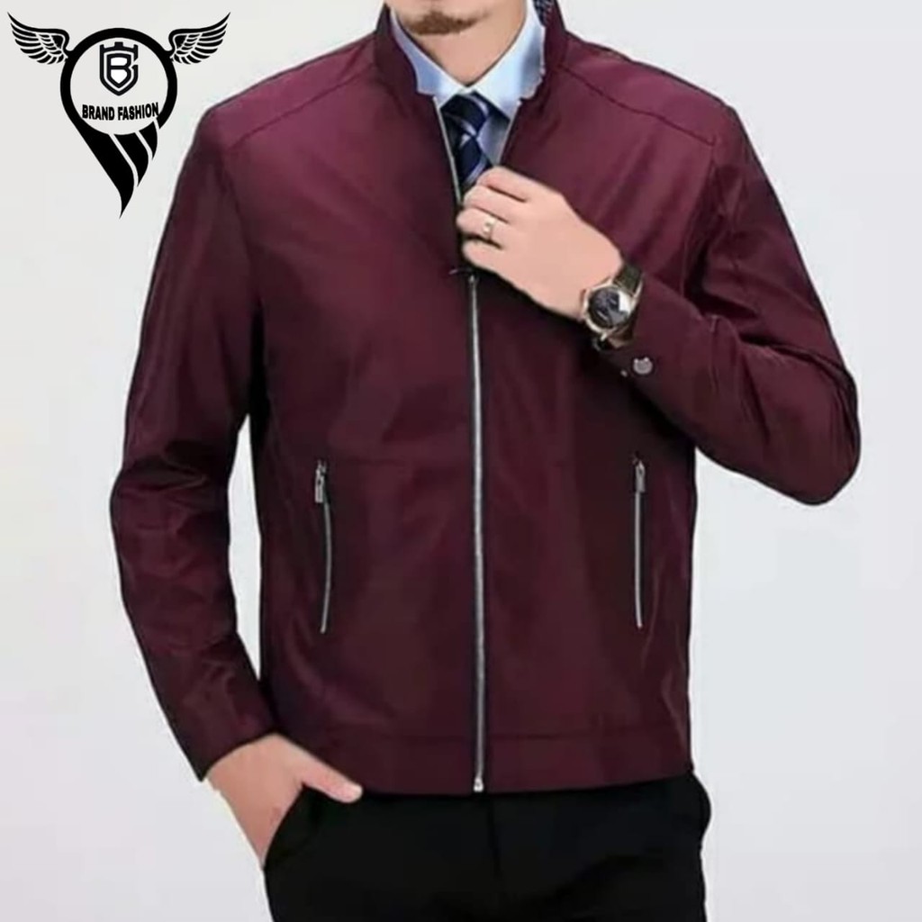 COD ✅ JAKET PRIA/JAKET BAHAN TASLAN/JAKET FORMAL KANTORAN/JAKET KANTOR PRIA