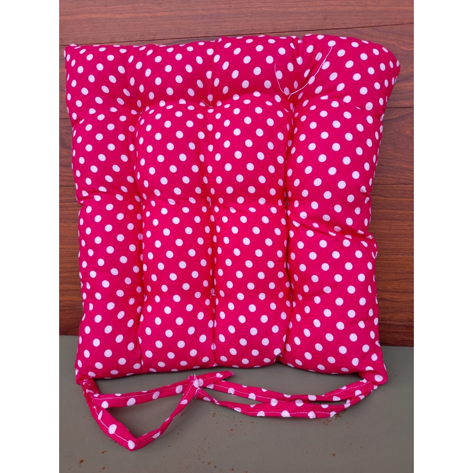 BANTAL KOTAK POLKADOT / BANTAL ALAS DUDUK BANTAL KURSI POLKADOT BANTAL