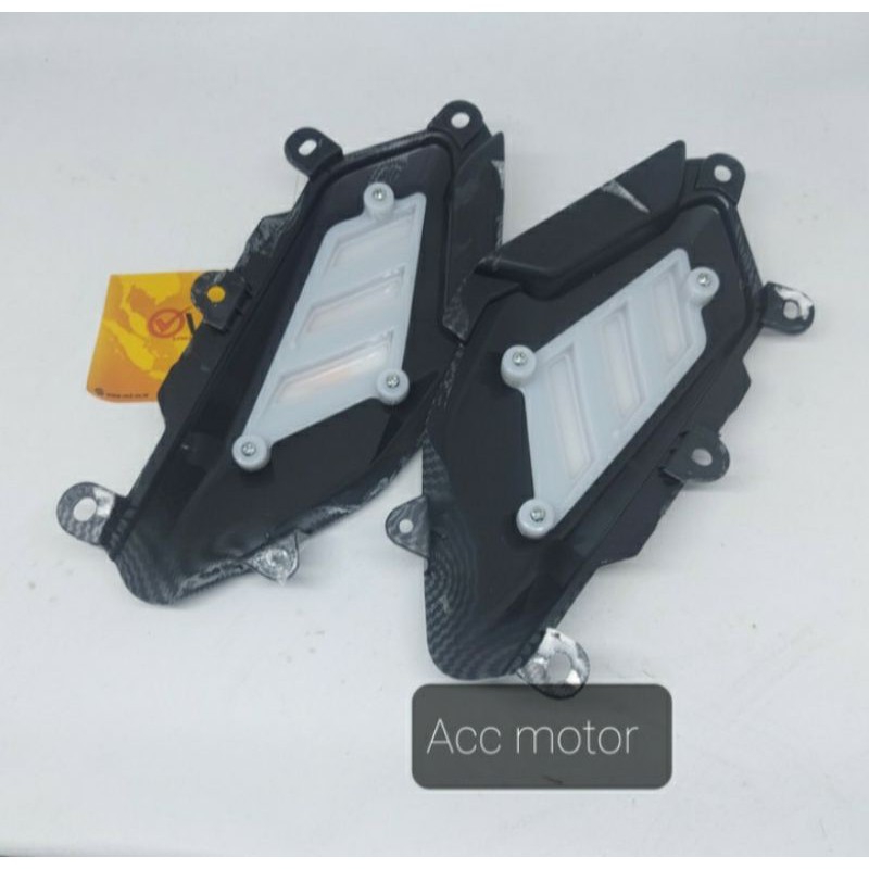 Cover sirip body samping carbon Nmax 2015 - 2019