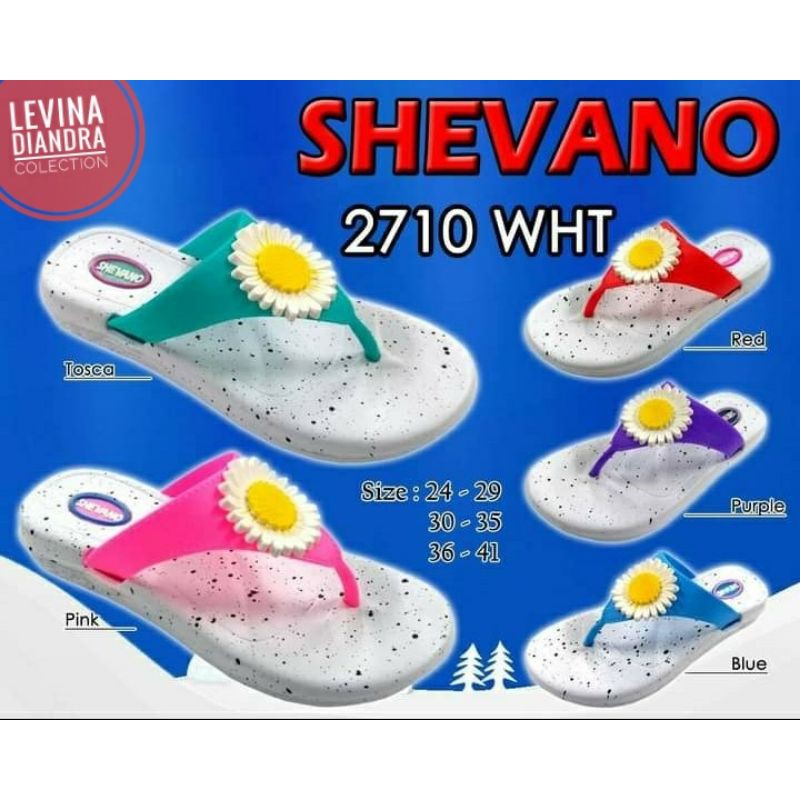 SANDAL JEPIT KARET BUNGA SHEVANO ANAK TANGGUNG 30-35