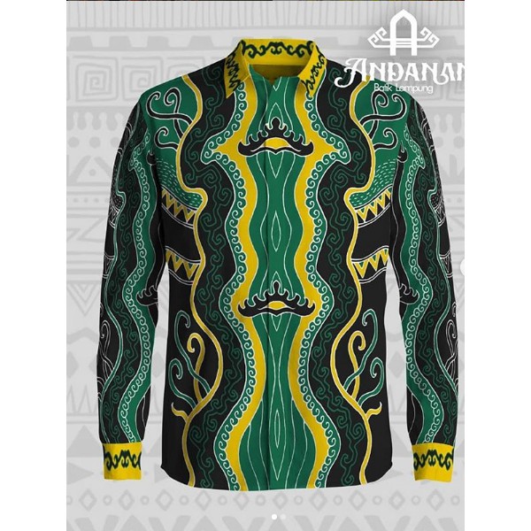 Bahan Batik Lampung Semi Sutra