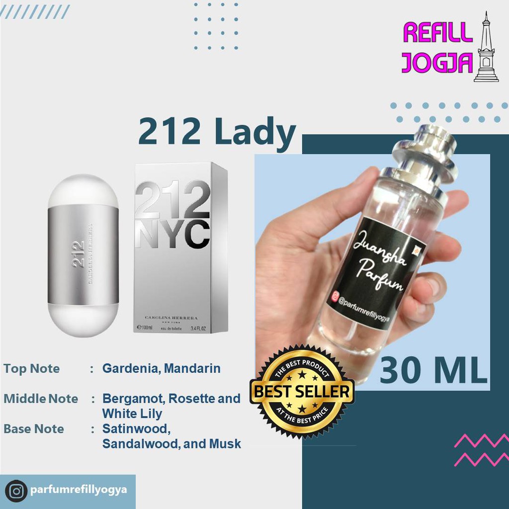 Parfum 212 LADY | Inspired by 212 | parfum | unisex | 30 ml | edp