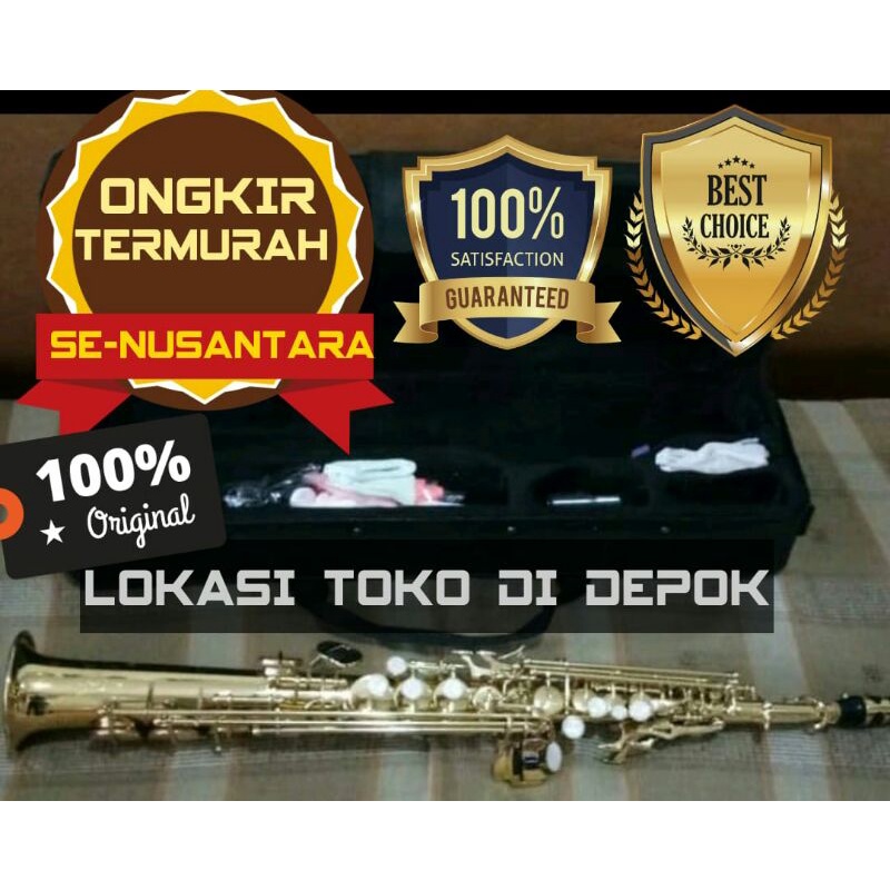 Saxophone Sopran Peganini Gold Original (import)
