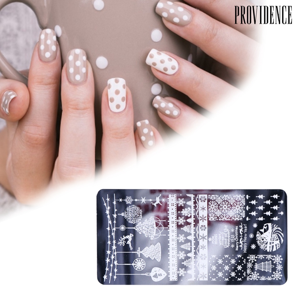 Providence Nail Stamping Plates Multiple Printing Nail Art Making Stainless Steel DIY Template Manicure Stamping for Female