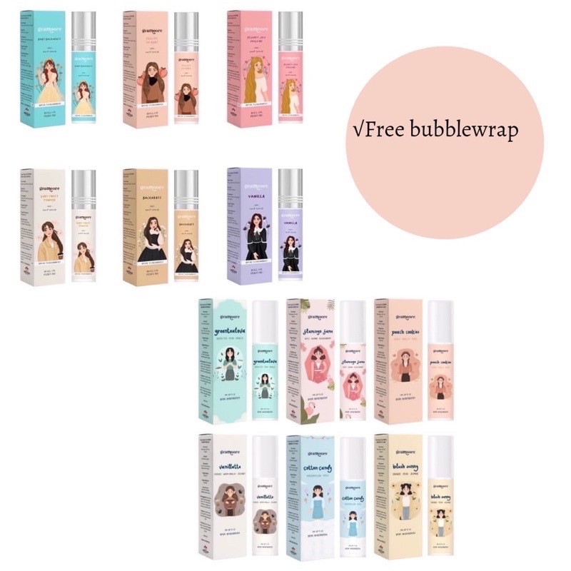 Paket Usaha Parfum Geamoore Roll on isi 6pcs