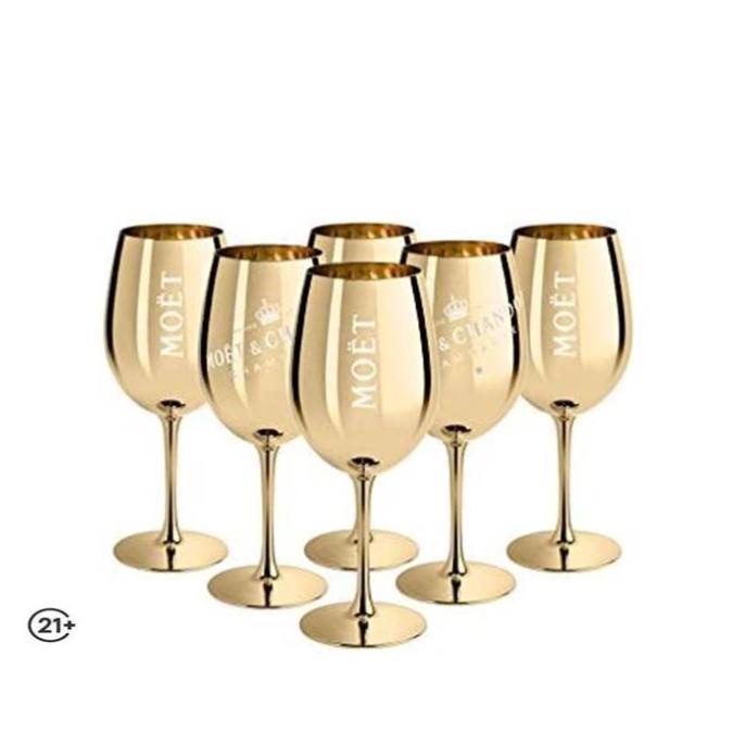 Moet Champagne Gelas
