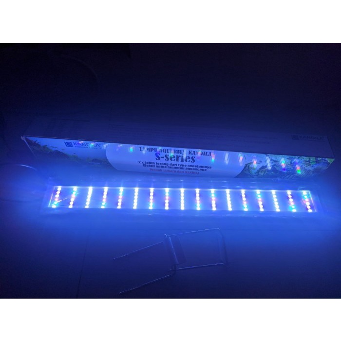 Lampu LED Aquarium Aquascape Kandila S500 S-500 RGB LED Atas Aquarium