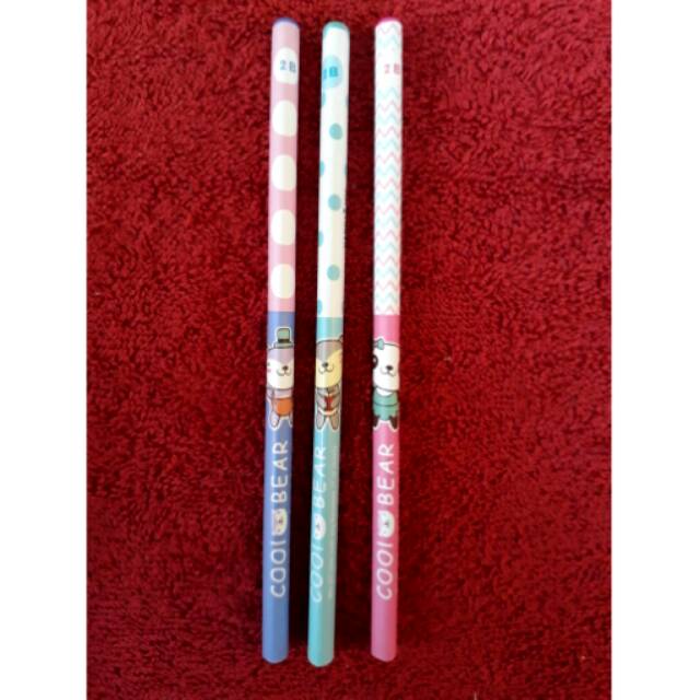 

Pensil kayu 2b gambar lucu murah termurah