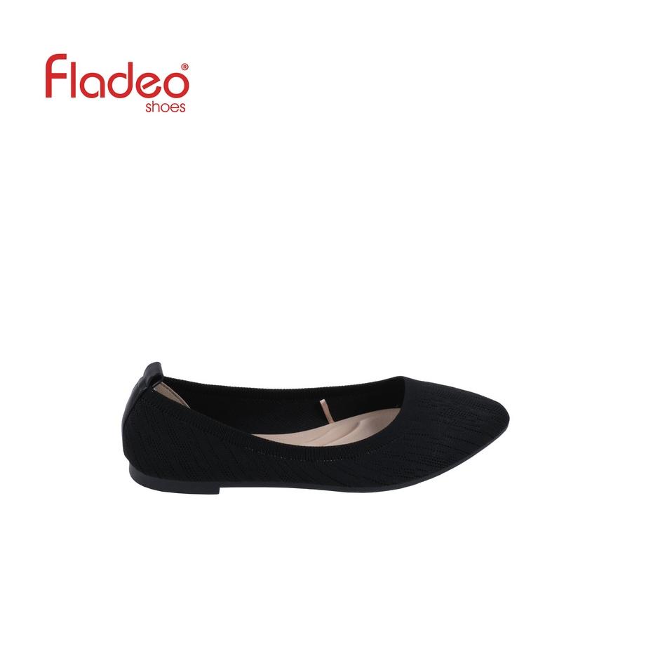 SALEE.. Fladeo L21/LSB392-1AH/Sepatu Flat Rajut Wanita [ Flat Shoes ]