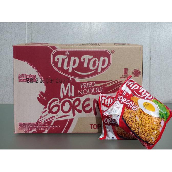 

Terlaris# Mie Tip Top Mie Goreng- 1 Dus