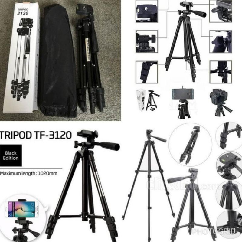Tripod TF-3120 (Tripod Handphone dan Kamera)