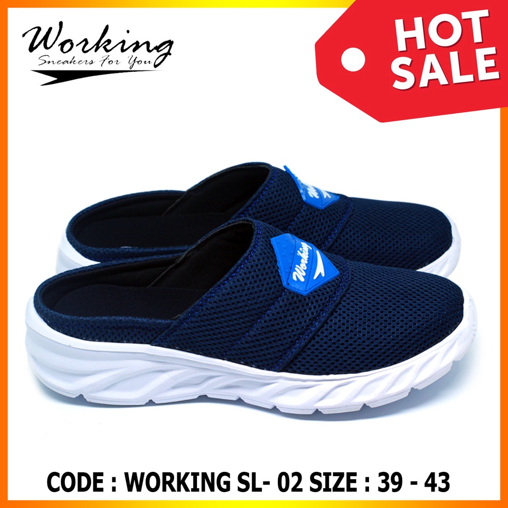 Working Sneakers For You Sepatu Pria Slop SL-02