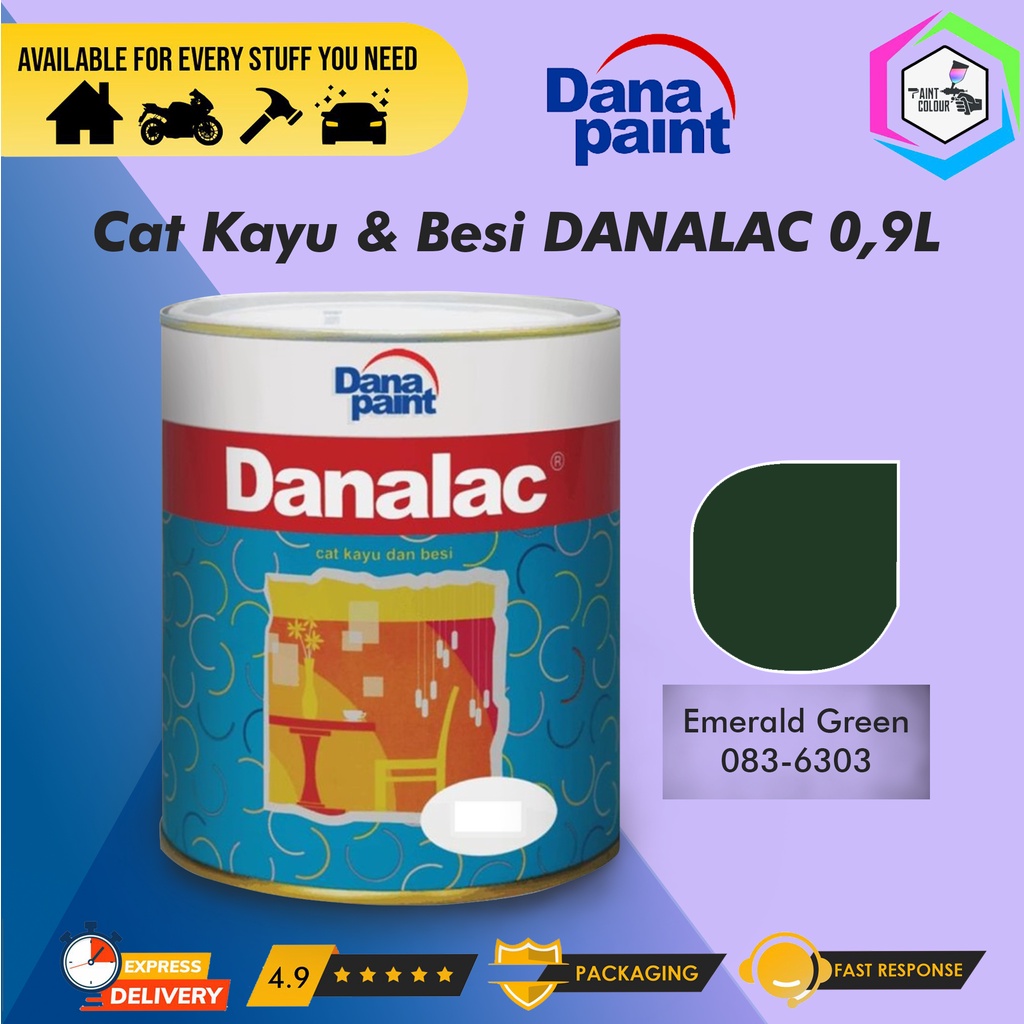 Cat kayu Dan Besi DANALAC Emerald Green 083 - 6303