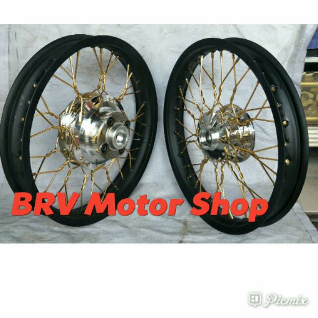 Velg Rx King Jari Jari Pelintir Atau Kepang Velg Ring 17 - Sepaket Velg Rx King Ring 17