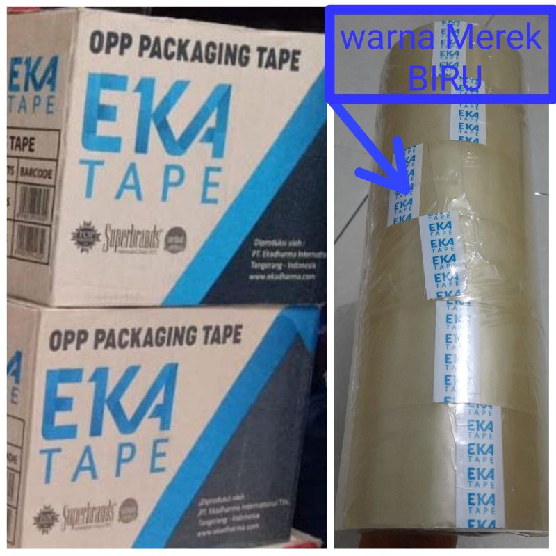 

LAKBAN / ISOLATIP / SELOTIP / ISOLASI EKA TAPE