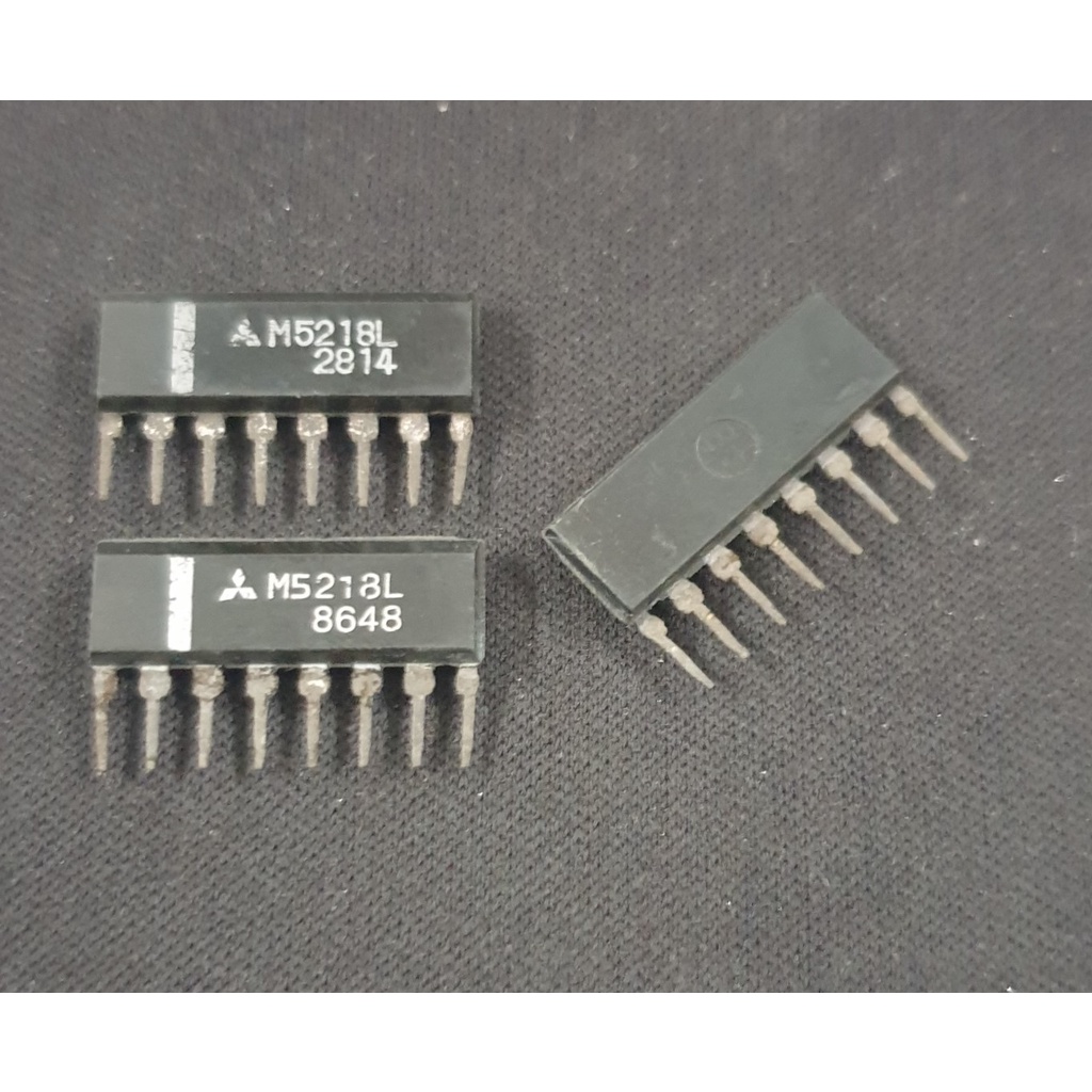 IC M5218L M 5218 L Dual Low Noise Operational Amplifier IC SIP-8