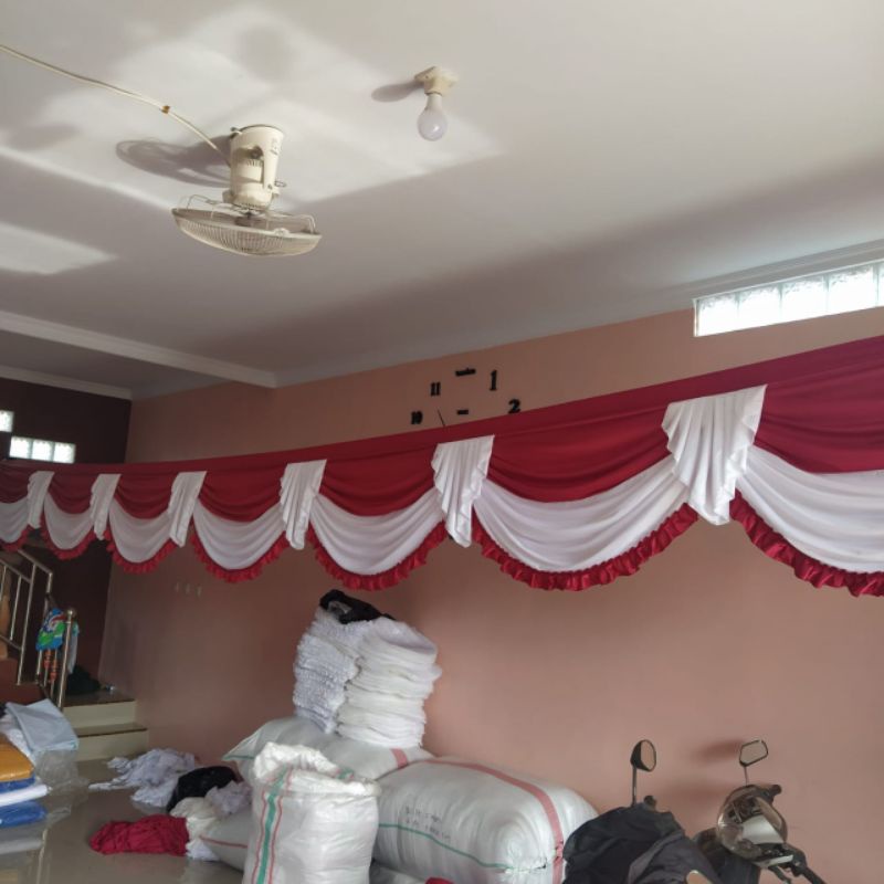 Rumbay tenda/poni tenda/rempel tenda model mayang