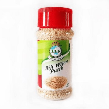 

Djelita 113 Biji Wijen Putih - 55 gr